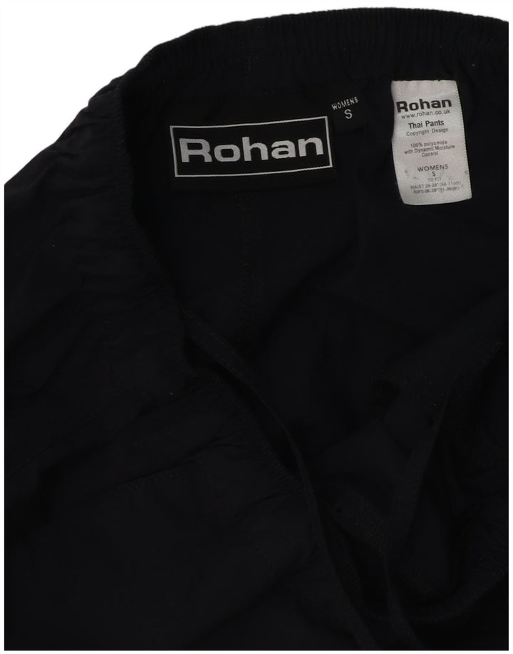 Rohan Womens Vandretræningsdragt Bukser UK 8 Small Navy Blue Polyester