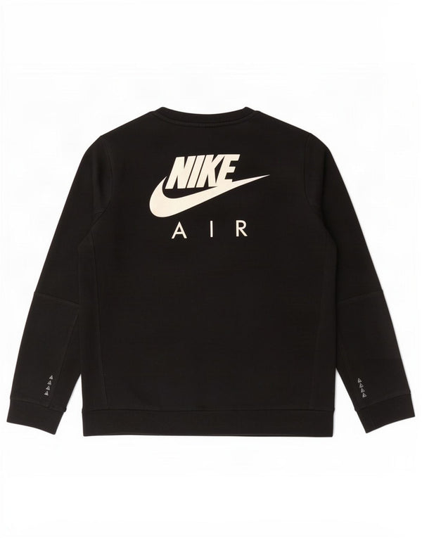 Nike Boys Graphic Sweatshirt Jumper 13-14 år XL Sort bomuld