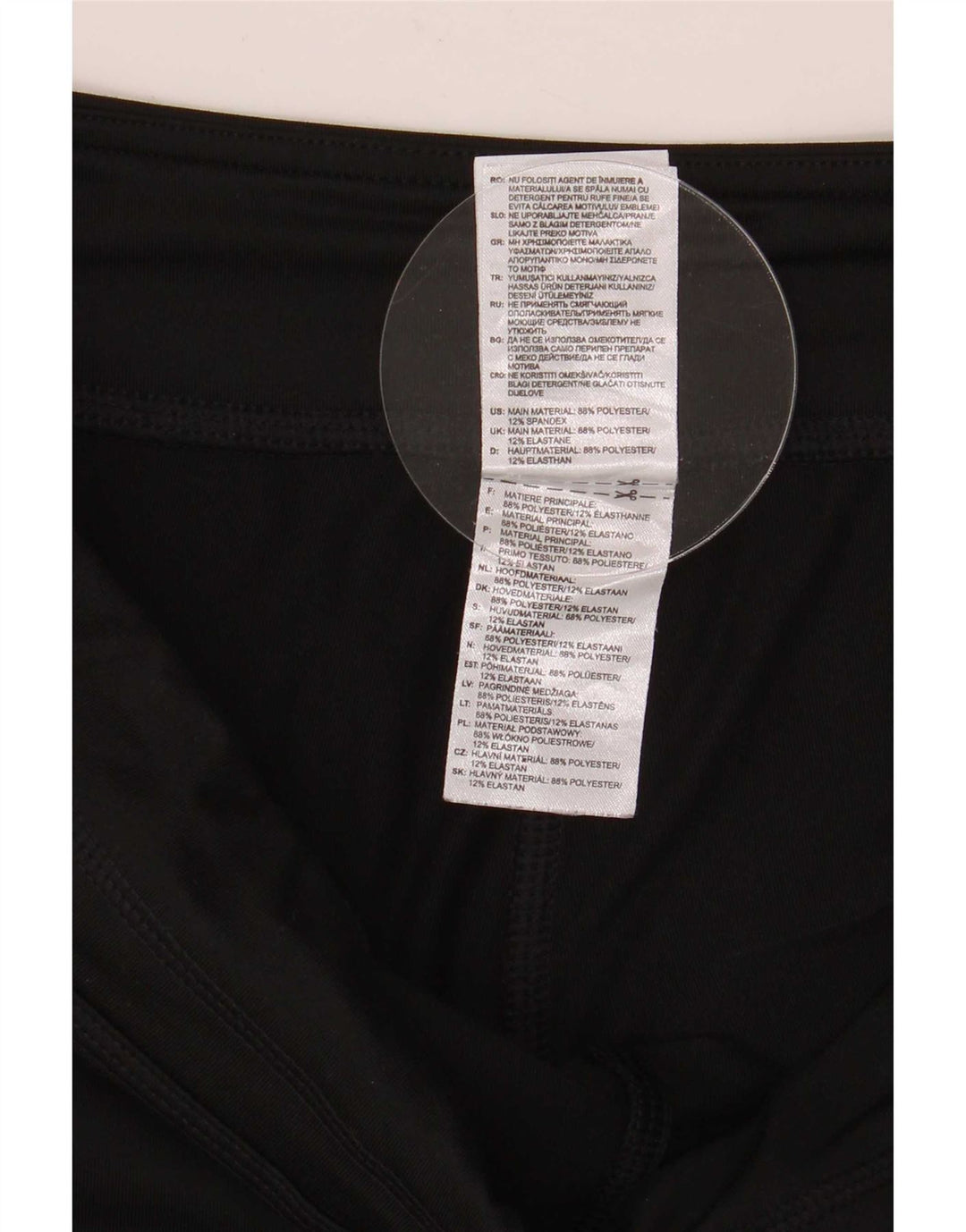 Adidas Træningsdragtsbukser til kvinder UK 12/14 Medium Sort Polyester