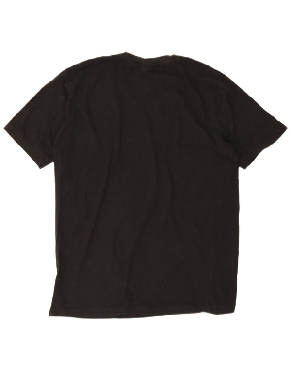 Lotto Mens T-Shirt Top Large Black