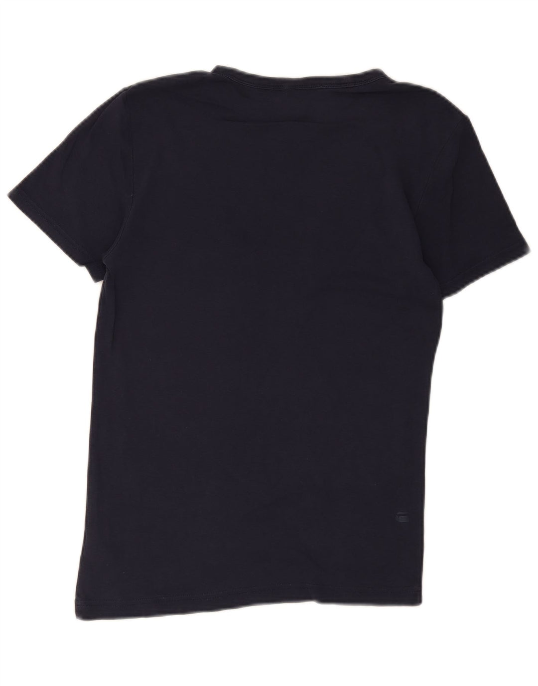 G-Star Herre grafisk T-shirt Top Lille marineblå bomuld