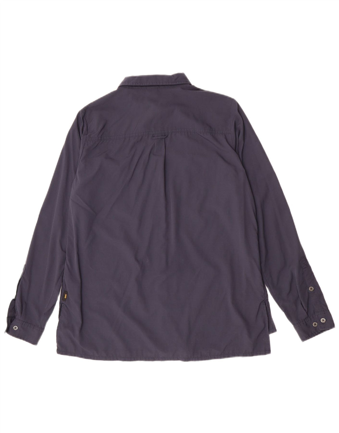Jack Wolfskin Dameskjorte UK 12 Medium Navyblå Polyamid