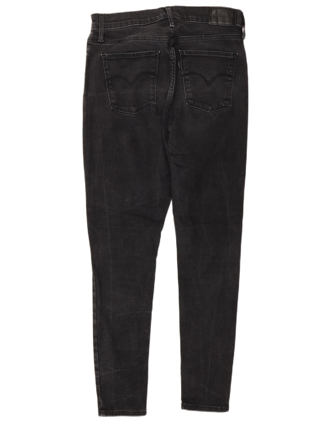 LEVI'S Dame 720 High Rise Super Skinny Jeans W30 L27 Grå Bomuld