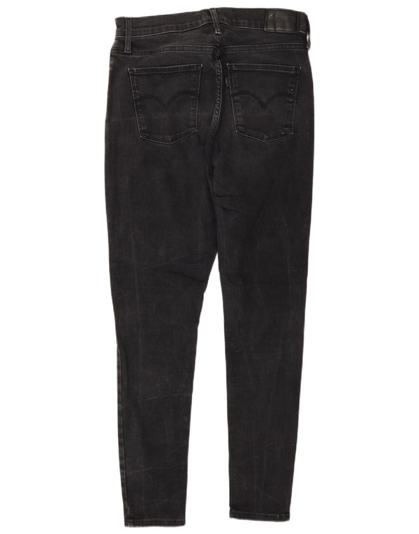 LEVI'S Dame 720 High Rise Super Skinny Jeans W30 L27 Grå Bomuld