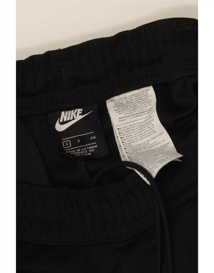 Nike Graphic Tracksuit Bukser til kvinder UK 10 Small Black Polyester