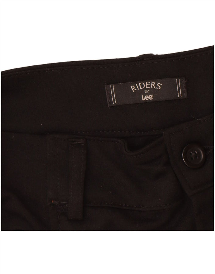 Lee Womens Riders Casual Bukser US 12 Large W32 L32 Black Polyester