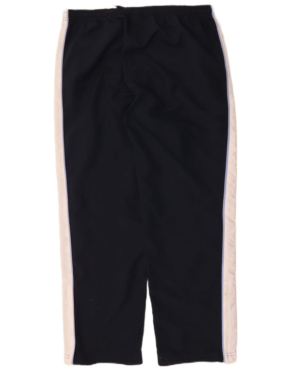 Reebok Træningsdragtsbukser til kvinder UK 14 Large Navy Blue Colourblock