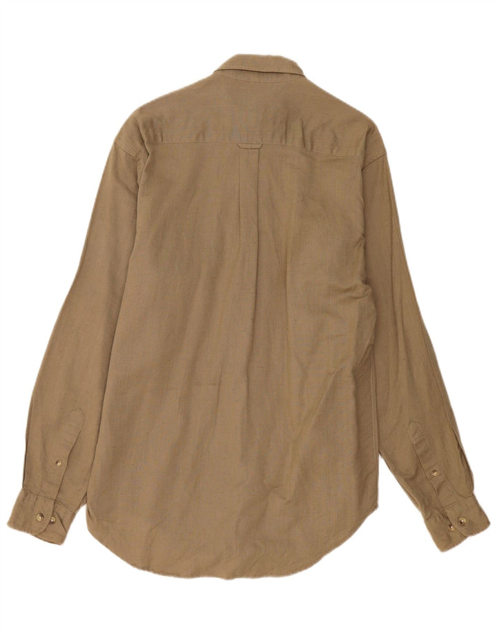 Boggi Herreskjorte Medium Khaki Bomuld
