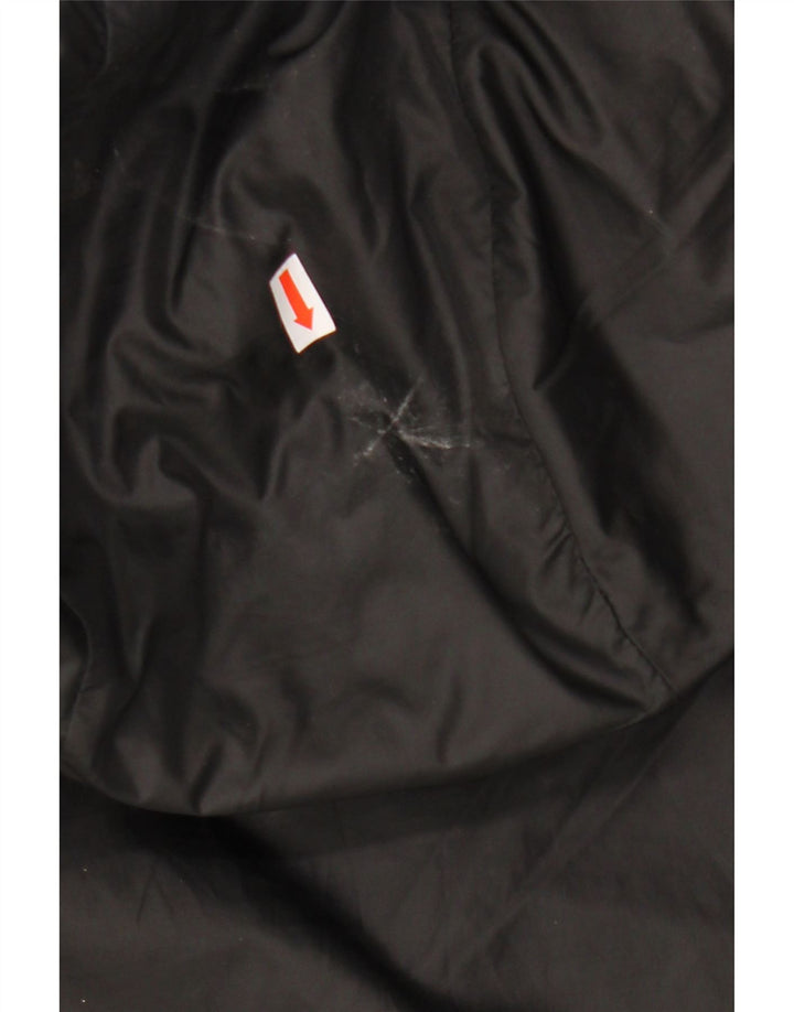 Adidas Herre Hooded Windbreaker Jacket UK 44 2XL Sort Polyester