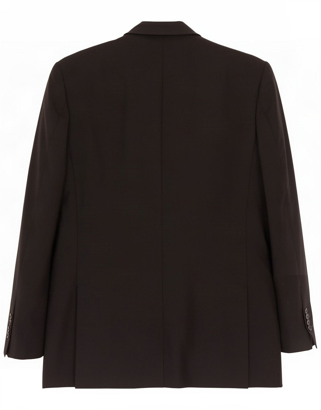 C&A Herre 3-knaps blazerjakke IT 52 XL Sort Virgin Wool