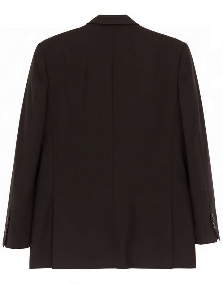 C&A Herre 3-knaps blazerjakke IT 52 XL Sort Virgin Wool