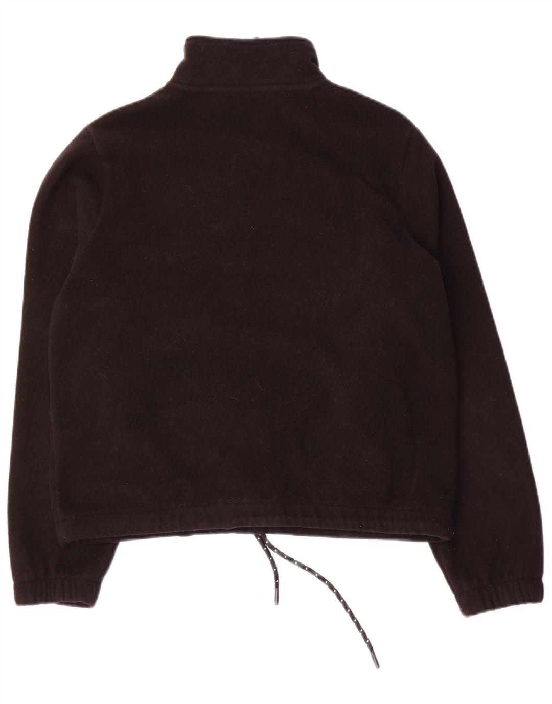 Fila Oversized grafisk fleecetrøje til kvinder UK 8 Small Black Colourblock