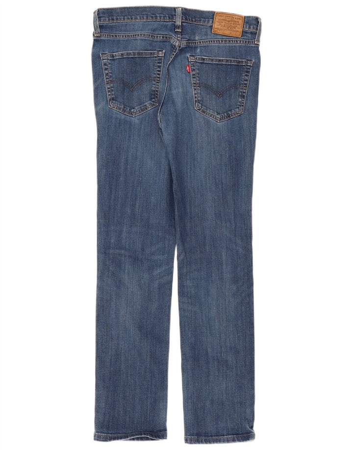 Levi's Dame 511 Slim Jeans W33 L34 Blå Bomuld