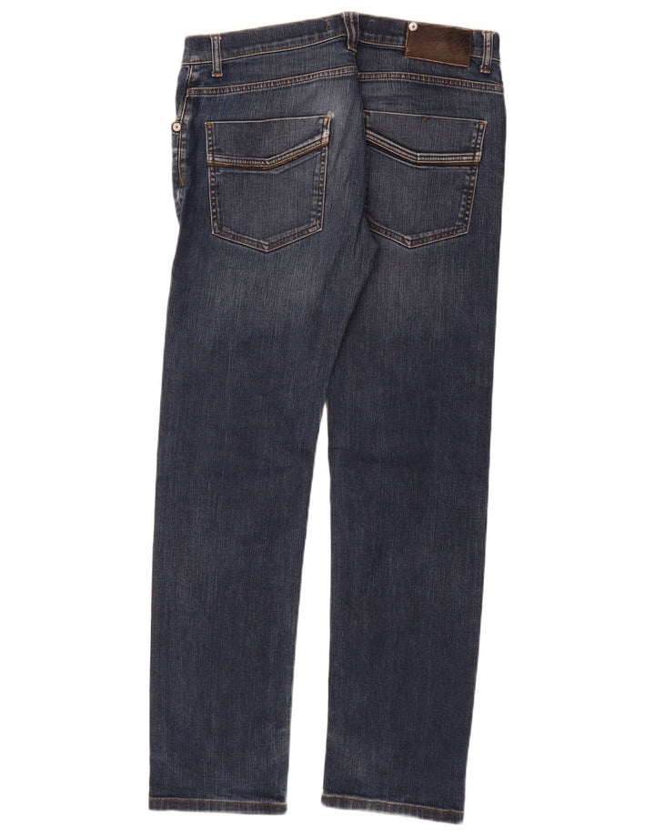 ZARA Mens Slim Jeans EU 42 Large W32 L32 Blue Cotton