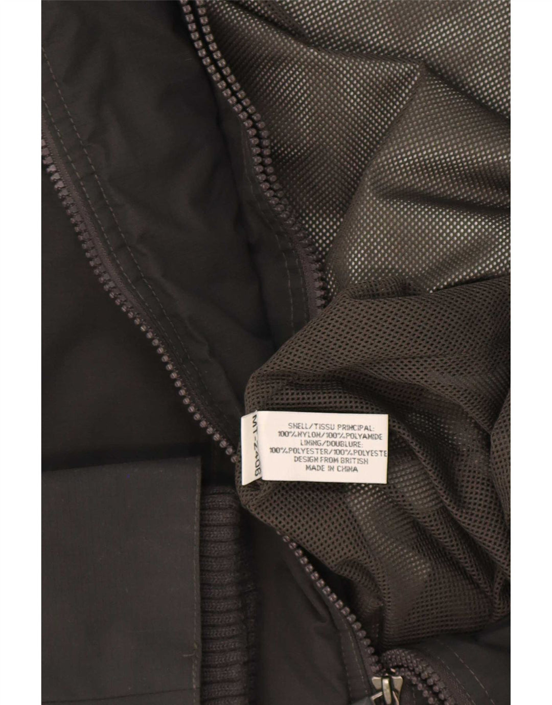 Superdry Regnjakke til mænd UK 38 Medium Sort Nylon