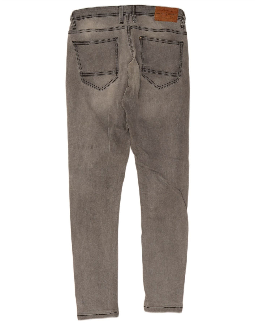 Zara Herre Skinny Jeans EU 40 Medium W31 L29 Grå
