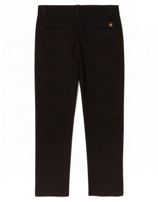 Zara Mens Slim Chino Trousers EU 40 Medium W31 L26 Black Cotton
