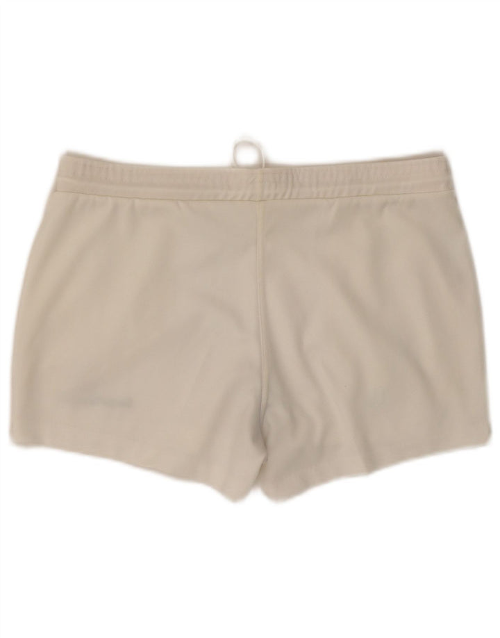 Sergio Tacchini Dame Sports Shorts IT 50 XL Hvid Polyester