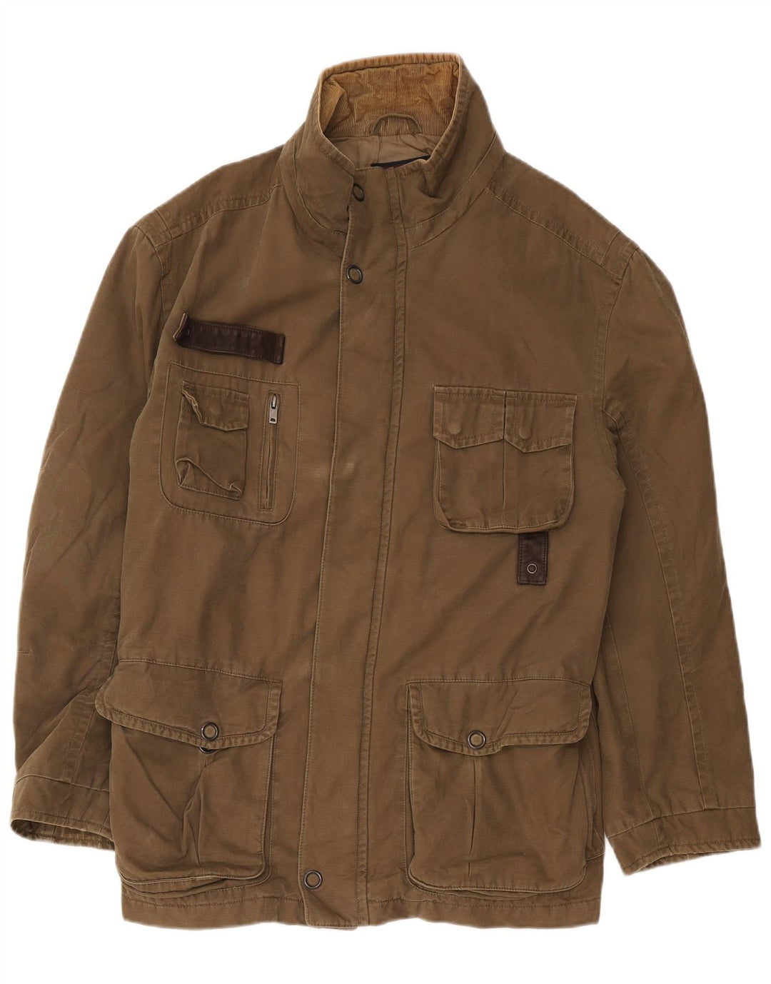 Marks & Spencer Herre Blue Harbor Utility Jacket UK 40 Large Brown