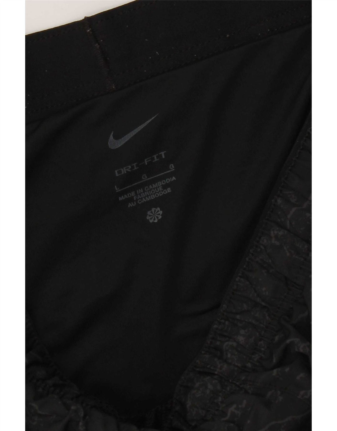 Nike Herre Dri Fit Sportshorts Stor Sort Camouflage