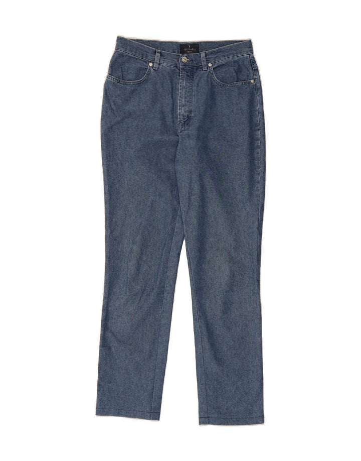 TRUSSARDI Womens Slim Jeans W30 L28 Blue Cotton Vintage Trussardi and Second-Hand Trussardi from Messina Hembry 