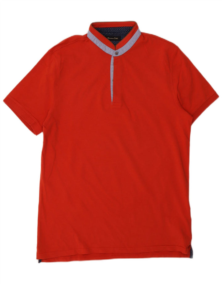 Massimo Dutti herre poloshirt Medium rød bomuld