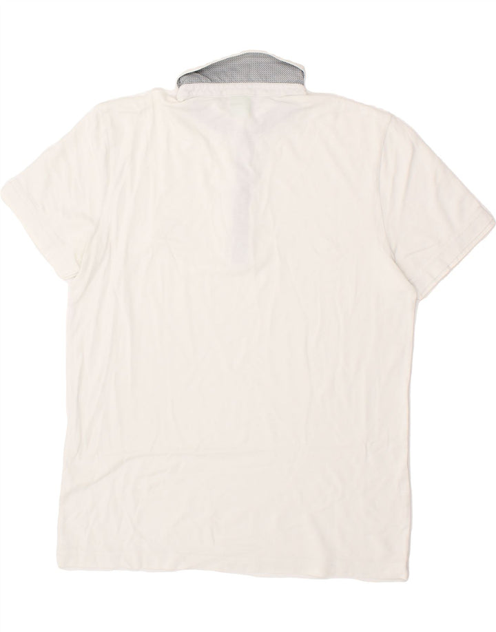 HUGO BOSS Herre Regular Fit Polo Shirt Large White
