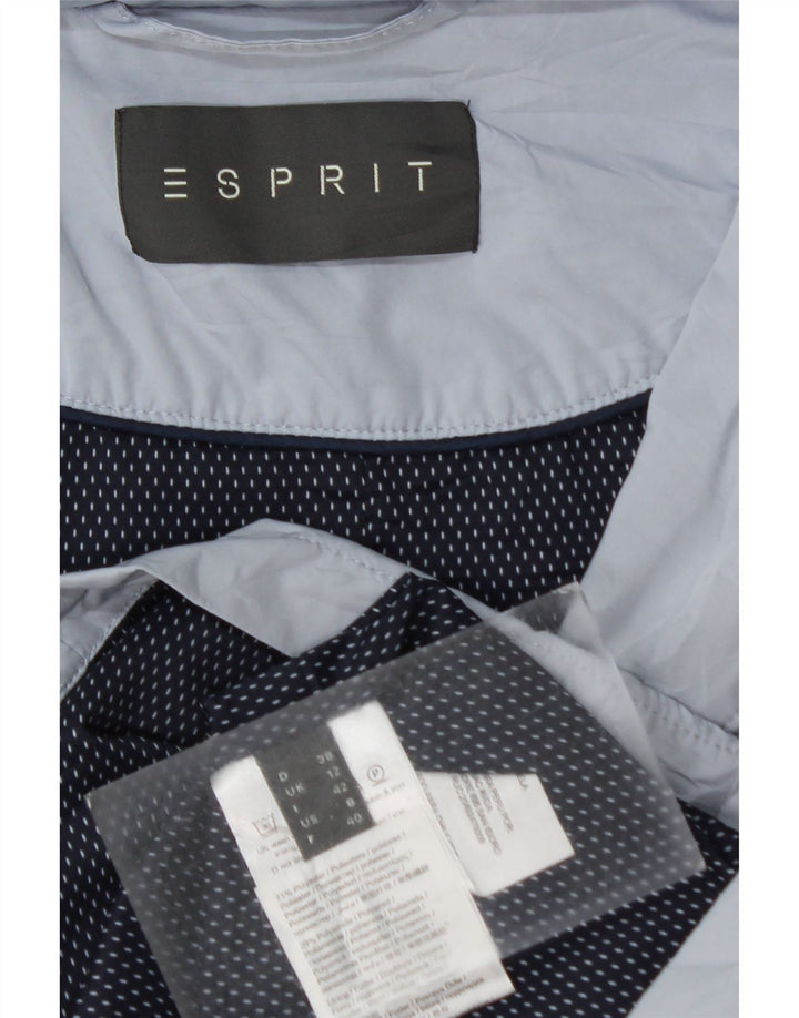 ESPRIT Militærjakke til kvinder UK 12 Medium Blue Polyester