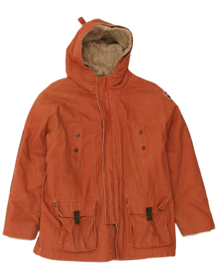 Timberland Boys Graphic Utility Jacket 13-14 år Orange Colourblock