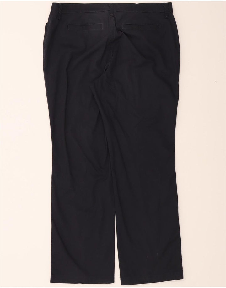 LEE Womens Riders Straight Casual Trousers W36 L30 Black Vintage Lee and Second-Hand Lee from Messina Hembry 