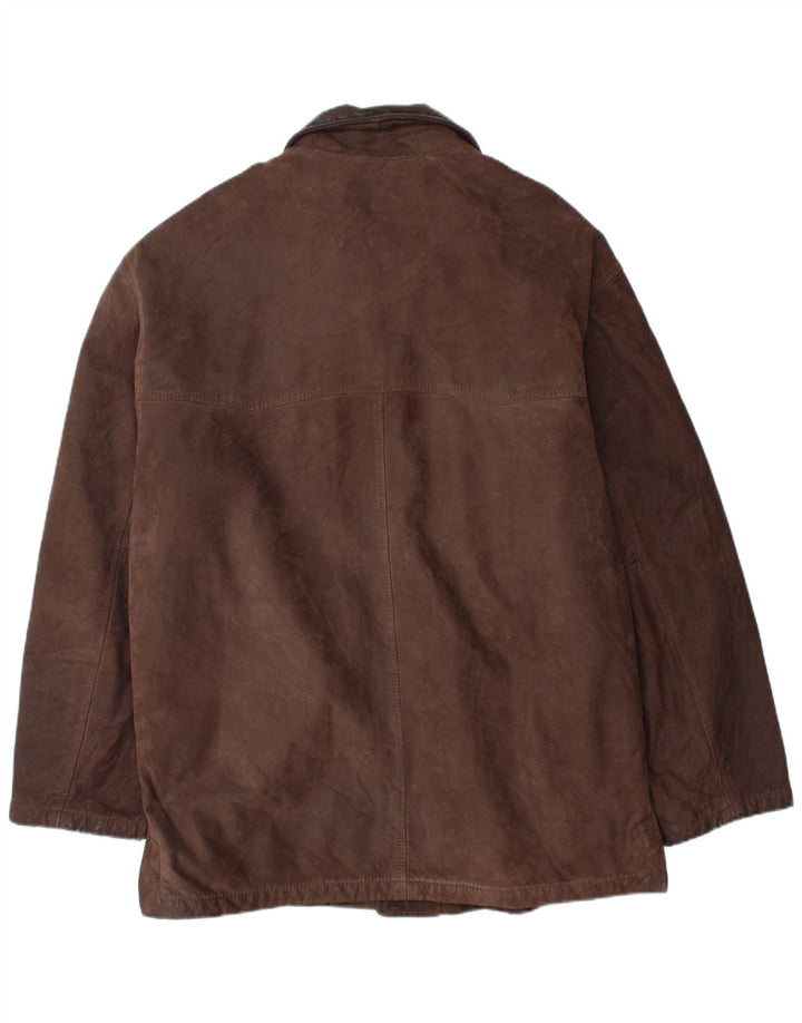 Pelle Moda Herre Læderjakke IT 54 2XL Brun Læder