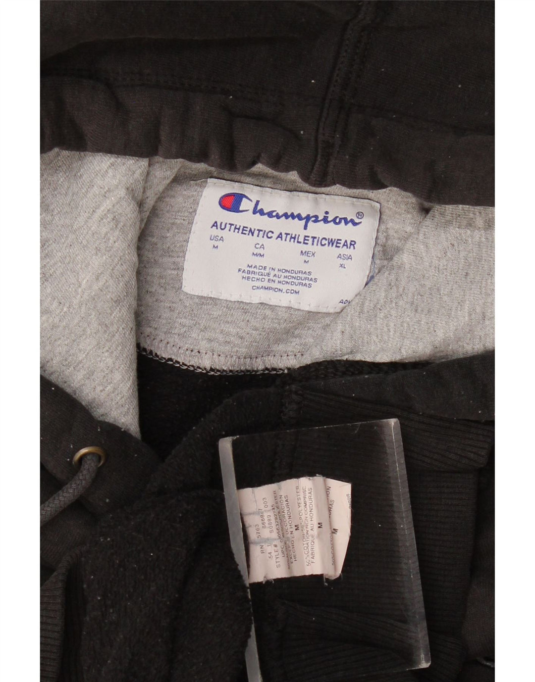 Champion Herre hættetrøje Jumper Medium Sort Bomuld