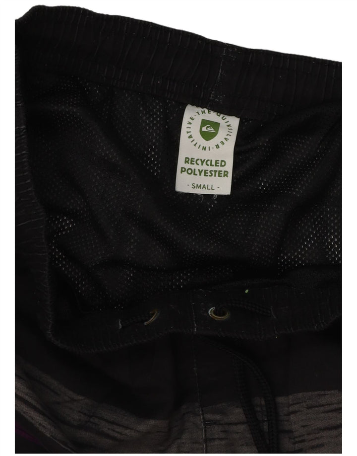 Quiksilver Badeshorts til mænd Small Black Colourblock Polyester