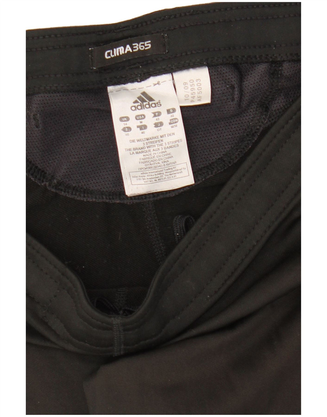 Adidas Dame Clima 365 Capri Leggings UK 14 Medium Sort Polyester