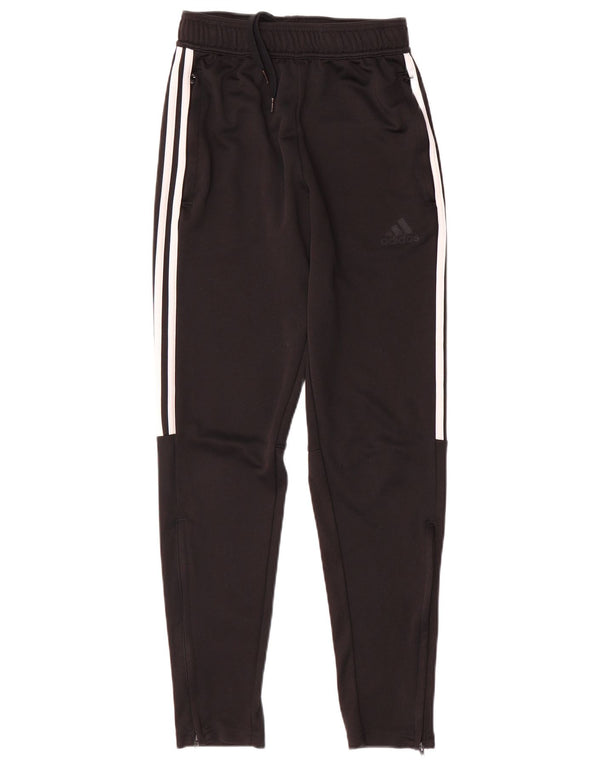 Adidas Aeroready træningsdragtsbukser til kvinder UK 10 Small Black Polyester