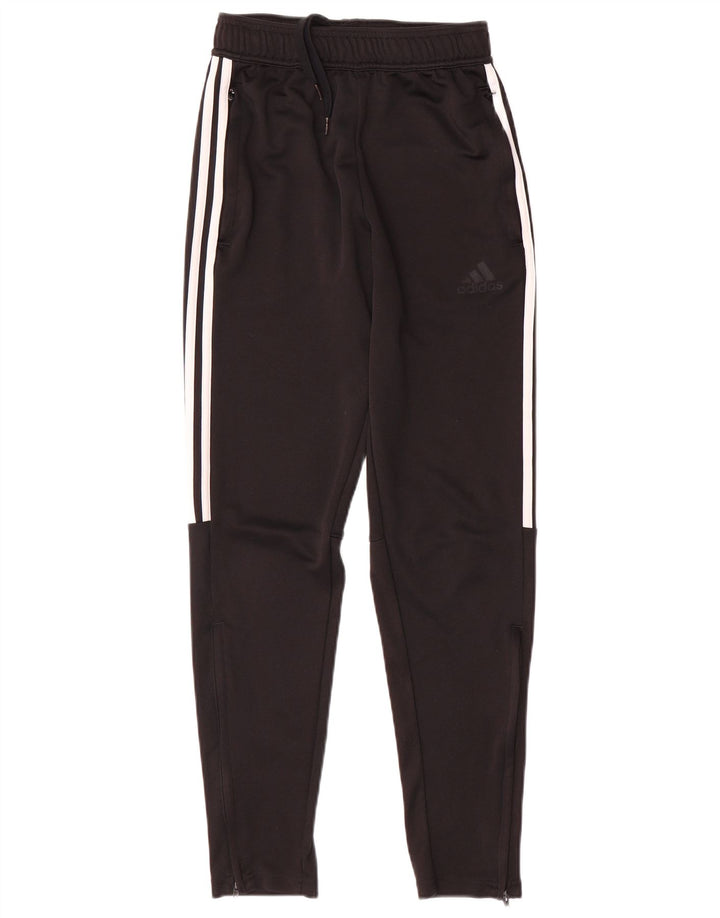 Adidas Aeroready træningsdragtsbukser til kvinder UK 10 Small Black Polyester