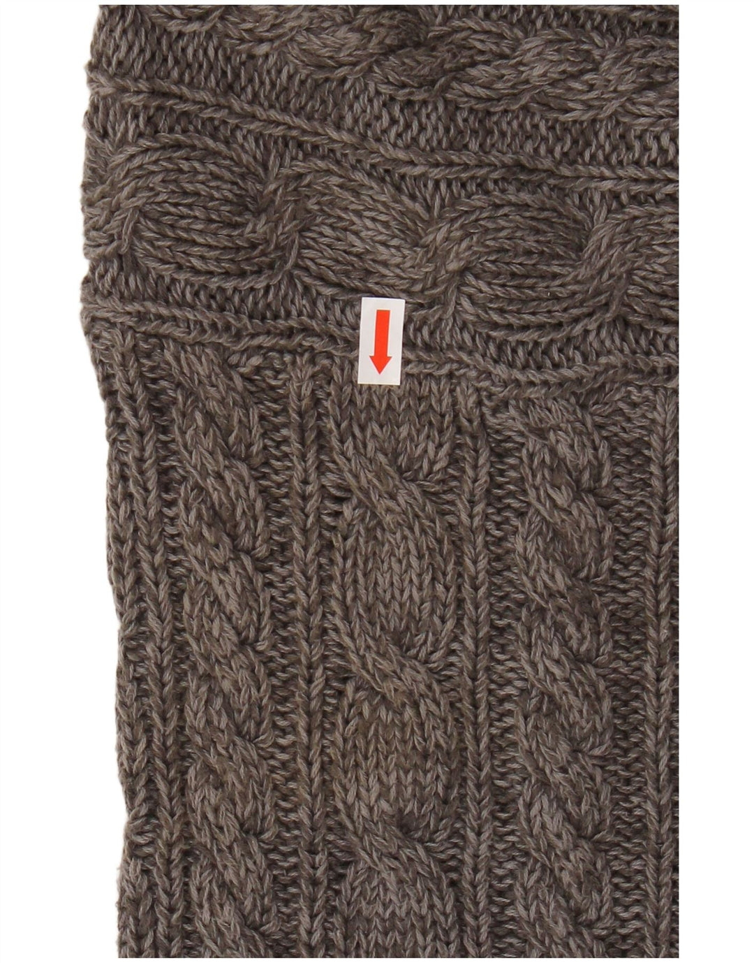 BROADWAY Dame Oversized Boat Neck sweater UK 16 Large Grå Bomuld