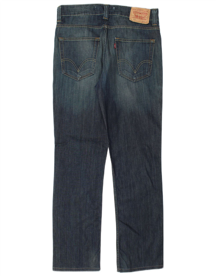 Levi's Herre 511 Slim Jeans W36 L32 Blå Bomuld