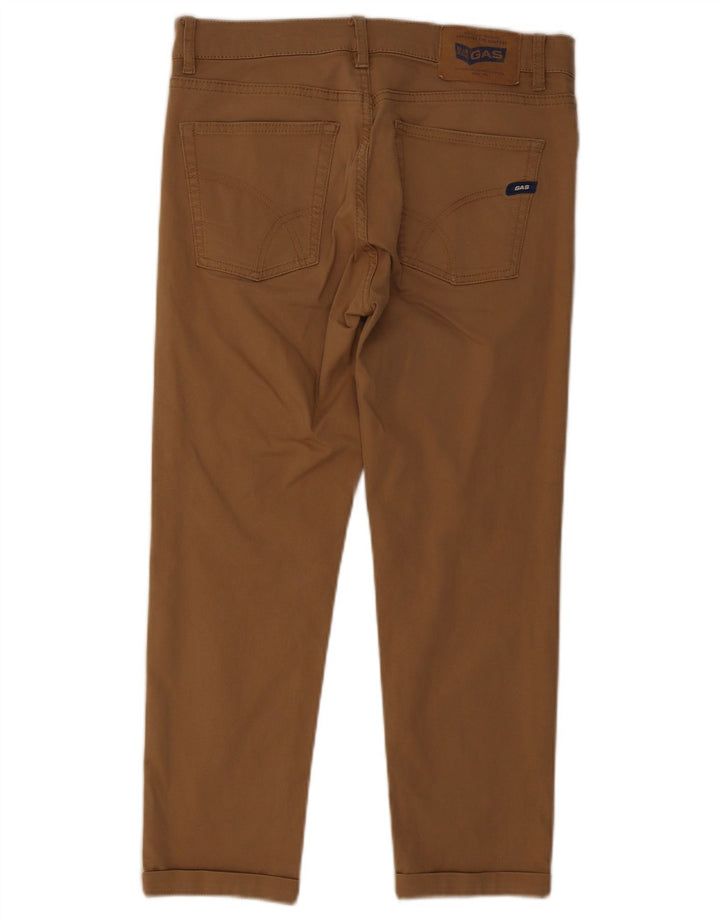 Gas Herre Cropped Bukser W32 L24 Beige