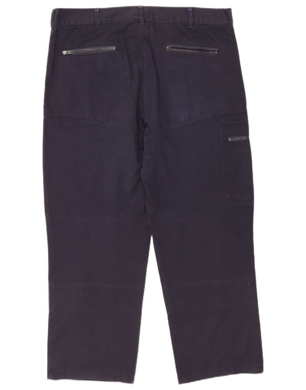 Dickies Herre Redhawk Straight Cargo Bukser W38 L28 Navy Blue Polyester