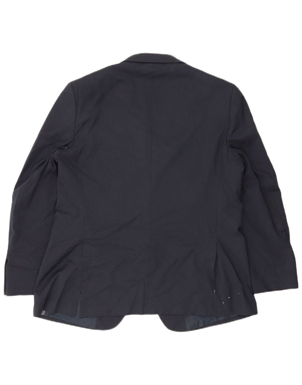 Marks & Spencer Herre 2-knaps blazerjakke UK 46 XL Navy Blue