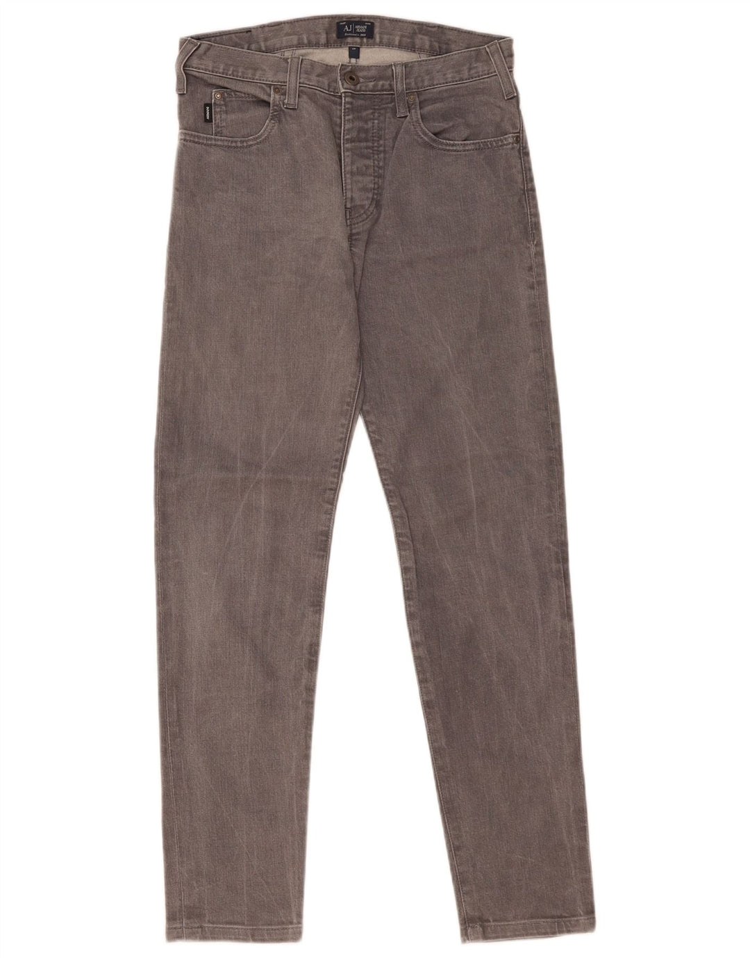 Armani Herre Slim Jeans W28 L29 Grå Bomuld