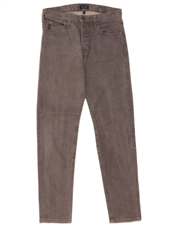 Armani Herre Slim Jeans W28 L29 Grå Bomuld