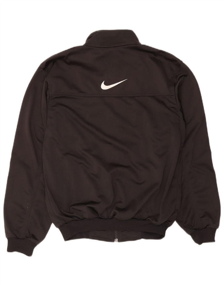 Nike Grafisk træningsdragt topjakke til mænd UK 34/35 XS sort polyester