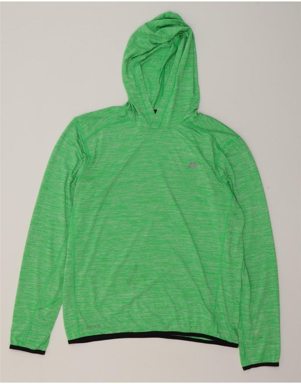 RUSSELL ATHLETIC Herre Dri-Power hættetrøje Jumper UK 38/40 Medium Green