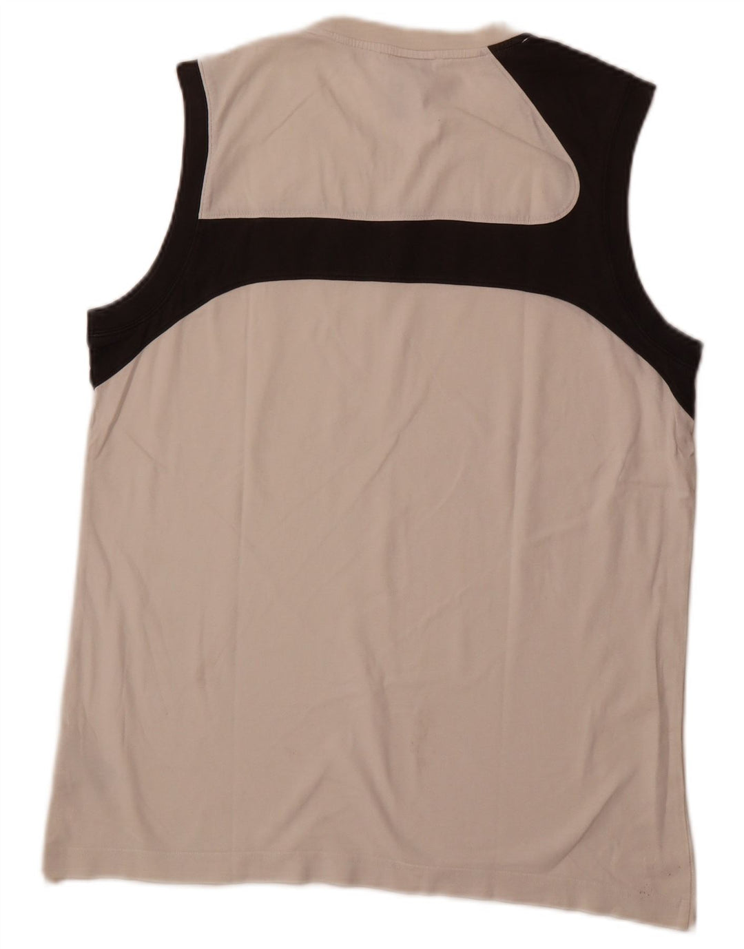 ADIDAS Herrevest Top Stor Hvid Colourblock Bomuld