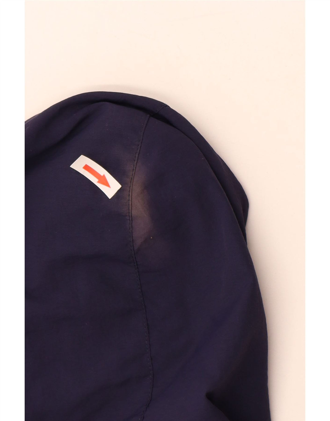 FILA Herre grafisk hættejakke anorak UK 40 Large Navy Blue Colourblock
