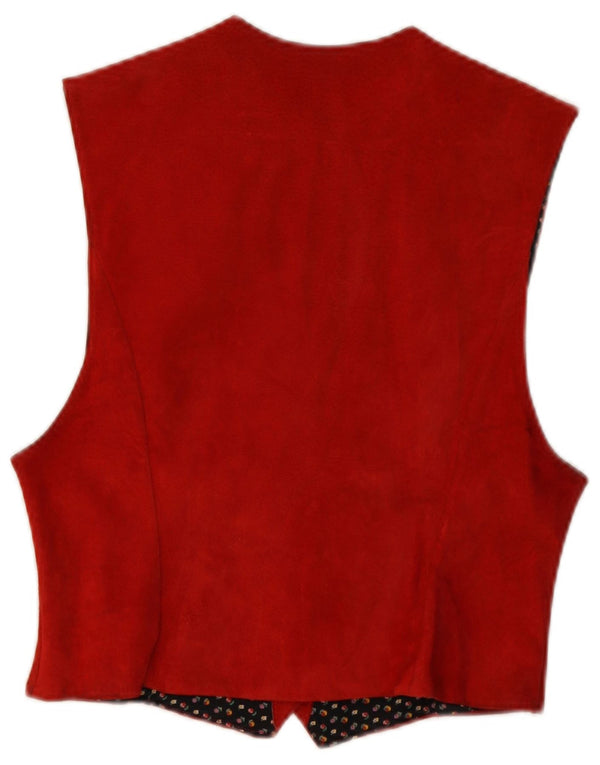Vintage damevest UK 10 Lille rød