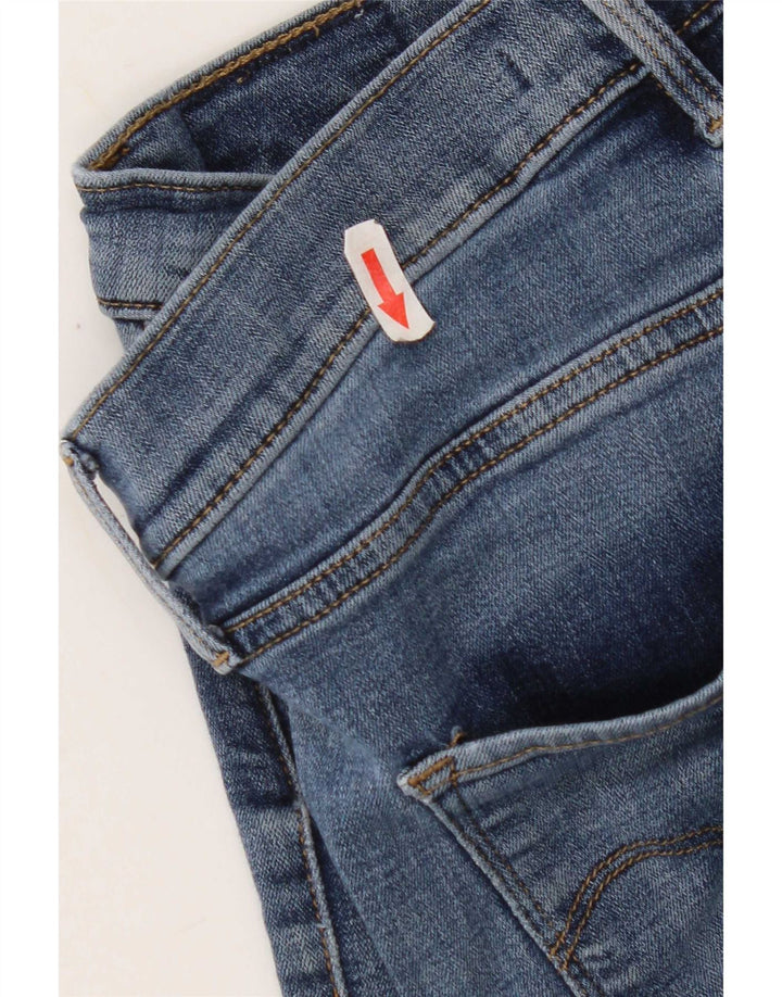 Levi's Dame 314 Shaping Straight Jeans W29 L29 Blå