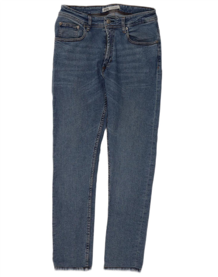 ZARA Mens Slim Jeans EU 40 Medium W31 L28 Blue